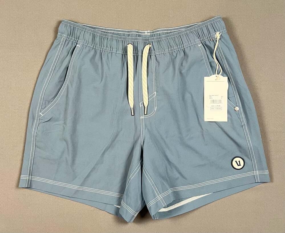 Vuori Kore Short Lined 5" Size S Blue Sea Athletic Shorts